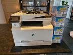 HP color laserjet pro mfp m 281 fdw + 123 Toners, Computers en Software, Printers, Ophalen of Verzenden, Zo goed als nieuw, Printer