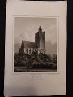 Brielle den briel staalgravure, Antiek en Kunst, Kunst | Etsen en Gravures, Ophalen of Verzenden