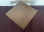 Ikea Lack Salontafel - Donkerbruin - 55x55x45cm, Gebruikt, Vierkant, Minder dan 50 cm, Overige houtsoorten