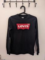 Zwarte longsleeve Levi's maat 152, Ophalen of Verzenden, Zo goed als nieuw, Shirt of Longsleeve, Levi's