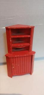 Hoekkast poppenkast, Ophalen of Verzenden, Gebruikt, Poppenhuis