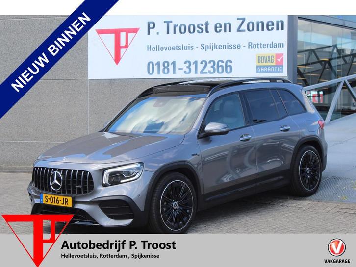 Mercedes-Benz GLB AMG 35 4MATIC Panoramadak/Night pakket/Sfe, Auto's, Mercedes-Benz, Bedrijf, Te koop, GLB, 4x4, ABS, Achteruitrijcamera