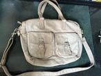 Cowboybag, handtas, creme/taupe kleur, Sieraden, Tassen en Uiterlijk, Tassen | Damestassen, Ophalen of Verzenden, Gebruikt, Beige