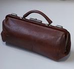 Antieke Gladstone dokters- of medische tas, jaren '30, Ophalen of Verzenden