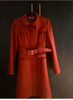 KAREN MILLEN/ Prachtige Rode Lange Winterjas Ceintuur/ 36, Kleding | Dames, Ophalen of Verzenden, Zo goed als nieuw