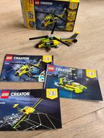 Lego 3 in 1 - 31092 helikopter avontuur, Ophalen of Verzenden, Zo goed als nieuw