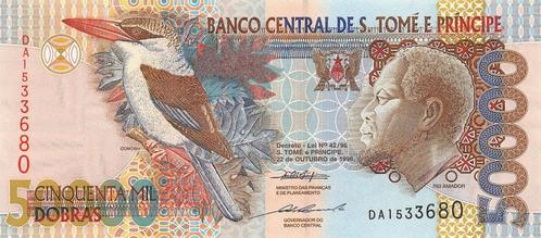 St. Thomas en Prince 50.000 Dobras 1996 Unc, Banknote24, Postzegels en Munten, Bankbiljetten | Afrika, Los biljet, Overige landen