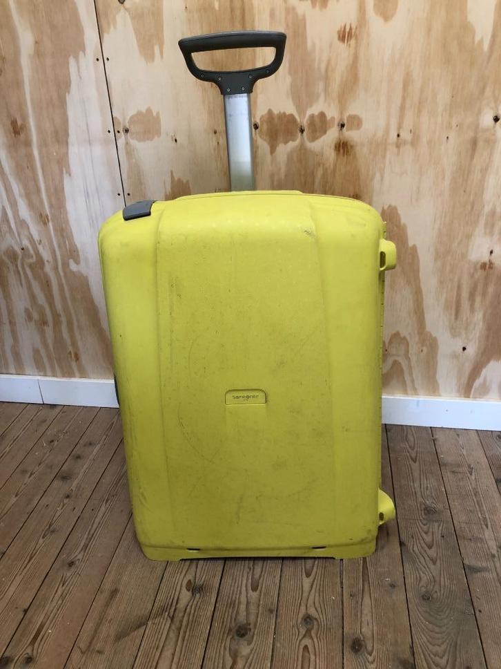 te koop Samsonite reiskoffer, Sieraden, Tassen en Uiterlijk, Koffers, Zo goed als nieuw, Hard kunststof, 70 cm of meer, 45 tot 55 cm