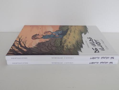 De wilde vlucht ~ Complete serie Integrale  hardcover 1 & 2, Boeken, Stripboeken, Nieuw, Complete serie of reeks, Ophalen of Verzenden