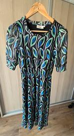 Jurk XS met voering behalve de mouwen blauw/groen merk Nelle, Kleding | Dames, Jurken, Nelle, Ophalen of Verzenden, Zo goed als nieuw