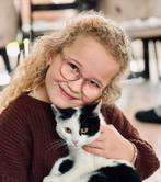 Prachtige zwart/witte kitten te koop, Dieren en Toebehoren, Katten en Kittens | Overige Katten, Poes, Kortharig, 0 tot 2 jaar