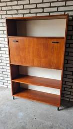 Mooie retro vintage secretaire kast, Ophalen, Gebruikt