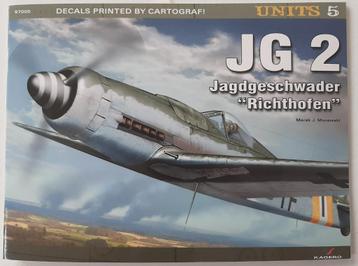 Kagero Jagdgeschwader 2 Richthofen boek met decals beschikbaar voor biedingen