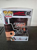 Funko Pop Freddy Krueger 02 signed Robert Englund, Verzamelen, Ophalen of Verzenden, Zo goed als nieuw