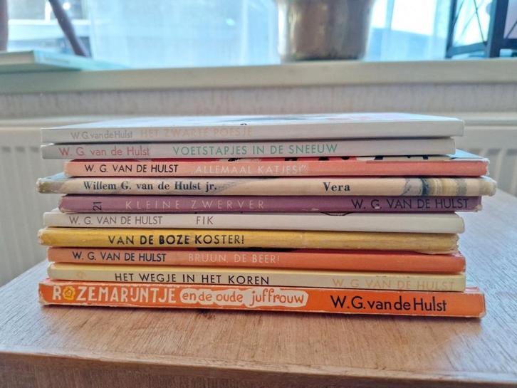 W. G. van de Hulst boeken, Boeken, Partijen en Verzamelingen, Zo goed als nieuw, Kind en Jeugd, Ophalen of Verzenden