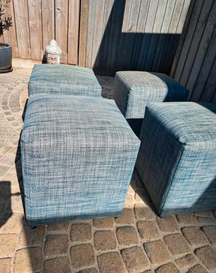 Indoor / Outdoor Poef / krukken, Tuin en Terras, Tuinsets en Loungesets, Zo goed als nieuw, Ophalen