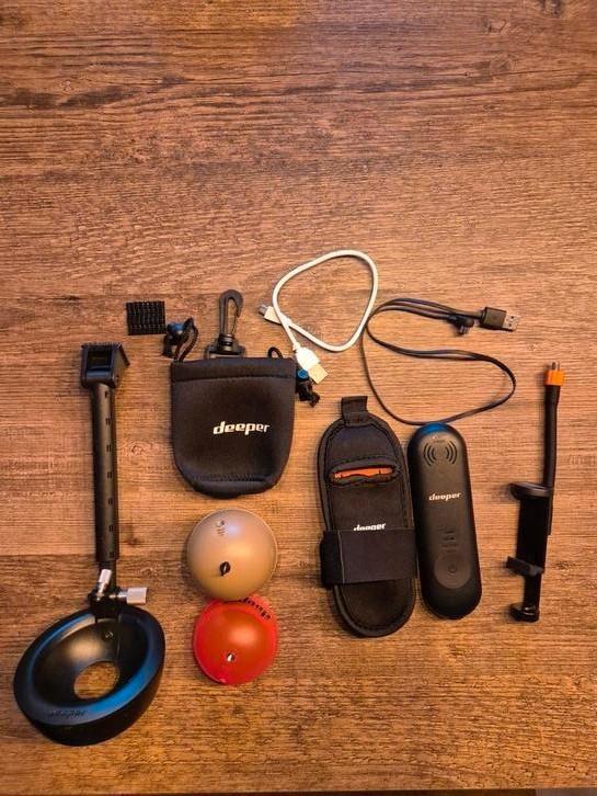 Deeper chirp +2 met extender kit en voerboot montage set, Watersport en Boten, Hengelsport | Karpervissen, Zo goed als nieuw, Ophalen