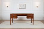 Klassiek Engels bureau 160x80 NIEUW (schrijftafel), Ophalen of Verzenden, Nieuw, Bureau