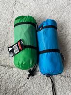 Anuy Regencape - Groen en blauw, Verzenden, Zo goed als nieuw, Regenponcho, Kinderen