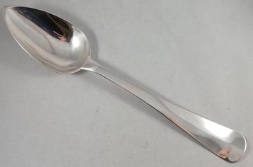 Grote brijlepel Hollands glad antiek 835 zilver beschikbaar voor biedingen