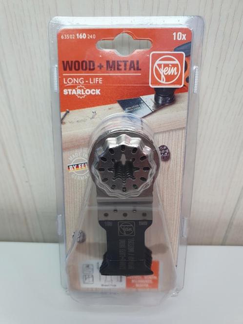 Fein zaagjes Hout + Metaal 10 stuks starlock long life, Doe-het-zelf en Verbouw, Gereedschap | Machine-onderdelen en Toebehoren