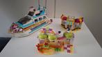Lego friends set Bakkerij Juice bar Cruiser boot, Ophalen of Verzenden, Zo goed als nieuw, Lego
