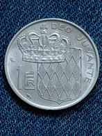 Monaco 1 Franc 1966 Rainier III UNC, Verzenden, Overige landen, Losse munt