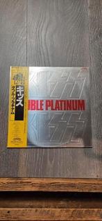 KISS DOUBLE PLATINUM POLYSTAR S19-5 1980 vinyl lp, Cd's en Dvd's, Vinyl | Hardrock en Metal, Ophalen of Verzenden, Zo goed als nieuw