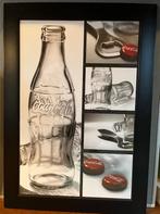 Poster Coca Cola in lijst, Ophalen, Rechthoekig Staand, Met lijst, Zo goed als nieuw