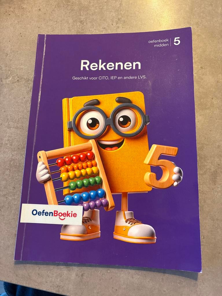 Rekenen Oefenboek Midden Groep 5 - Geschikt voor CITO, Boeken, Schoolboeken, Ophalen of Verzenden, Nieuw, Overige niveaus, Overige vakken