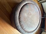 Salontafel of poef, Huis en Inrichting, Tafels | Salontafels, Ophalen, Overige materialen, Gebruikt, Rond
