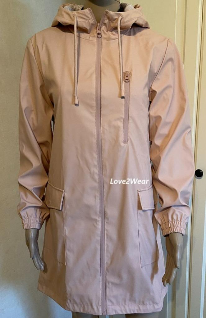 Regenjas Zara Basic, Kleding | Dames, Jassen | Winter, Nieuw, Maat 34 (XS) of kleiner, Roze, Ophalen of Verzenden