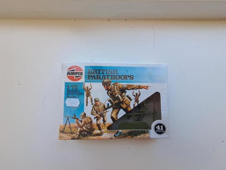 Airfix British Paratroopers 1:72 Model Figuren, Hobby en Vrije tijd, Modelbouw | Figuren en Diorama's, Nieuw, Figuur of Figuren