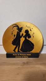 Persoonlijk kado gepersonaliseerd prinsenpaar silhouet prins, Ophalen of Verzenden, Nieuw