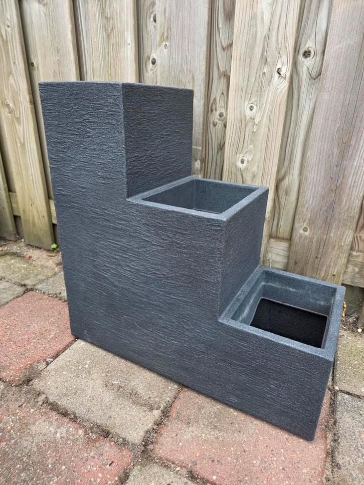 Trapsgewijze Plantenbak, Tuin en Terras, Bloembakken en Plantenbakken, Gebruikt, Balkon, Tuin, 30 tot 60 cm, Minder dan 60 cm