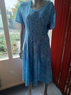 Retro Vintage  sixties  brocantejurk, Kleding | Dames, Blauw, Maat 42/44 (L), Ophalen of Verzenden, Zo goed als nieuw