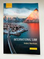 Anderson Hendriksen - International Law, Ophalen of Verzenden, Zo goed als nieuw, WO, Oxford