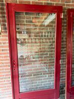 Hardhouten buitendeur 201.5 x 0.93, Ophalen of Verzenden, Zo goed als nieuw, Buitendeur, 200 tot 215 cm