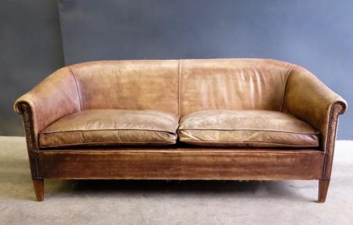 vintage gerestaureerde origineel Engelse vintage bank, Antiek en Kunst, Antiek | Meubels | Stoelen en Banken, Ophalen