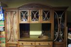 Jugendstil kast met koperen spoelbak en kraan, Antiek en Kunst, Antiek | Meubels | Kasten, Ophalen