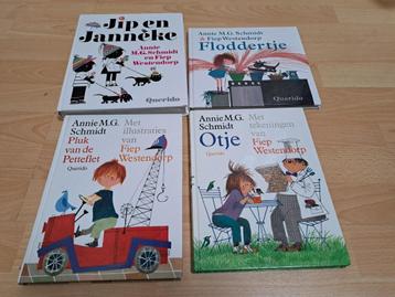 Jip en Janneke, Pluk, Floddertje, Otje van Annie MG Schmidt beschikbaar voor biedingen