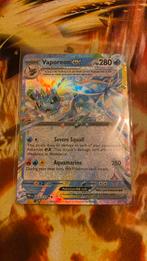 Pokemon Kaart Prismatic Evolutions Vaporeon Ex 23/131, Ophalen of Verzenden, Zo goed als nieuw, Losse kaart