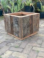 Plantenbak, boombak, aanmeerpalenhout, hardhout, Ophalen, 100 cm of meer, Nieuw, Tuin