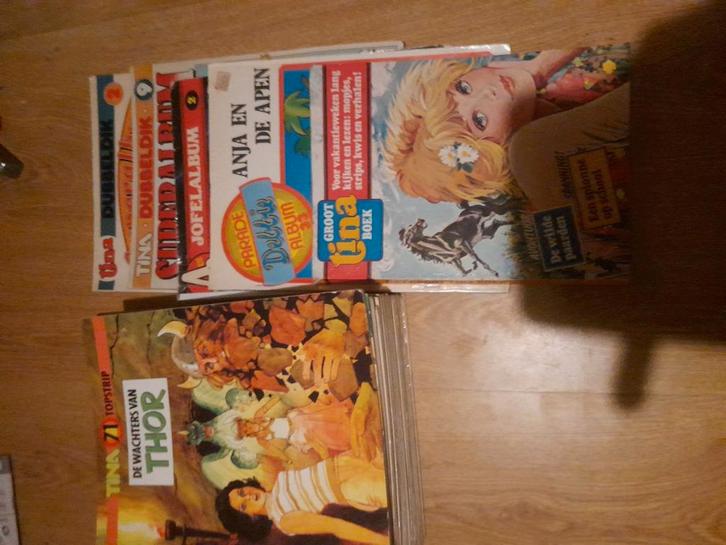 Tina topstrip, Boeken, Stripboeken, Gelezen, Meerdere stripboeken, Ophalen of Verzenden