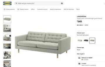 Ikea Couch - afbeelding 4