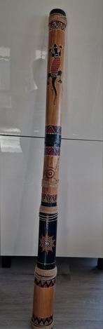 Didgeridoo mooi beschilderd en opgemaakt, Zo goed als nieuw, Ophalen