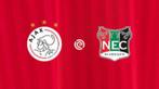 2 tickets Ajax - NEC Nijmegen te koop! (Field Seats), Twee personen, Mei
