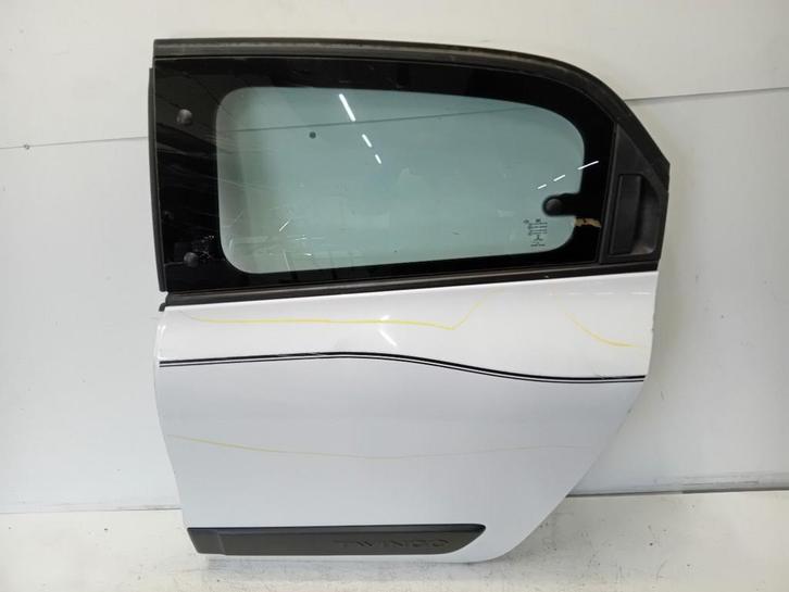 Portier links achter Renault Twingo, Auto-onderdelen, Carrosserie en Plaatwerk, Deur, Renault, Gebruikt, Herkomst onderdeel bekend