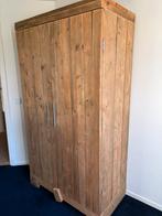 Houten kleding kast, Huis en Inrichting, Kasten | Kledingkasten, Ophalen, 50 tot 100 cm, Zo goed als nieuw, 150 tot 200 cm