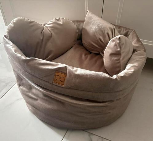 Luxe Hondenmand Champagne CbC– Maat M, Dieren en Toebehoren, Hondenmanden, Zo goed als nieuw, Stof, Ophalen of Verzenden